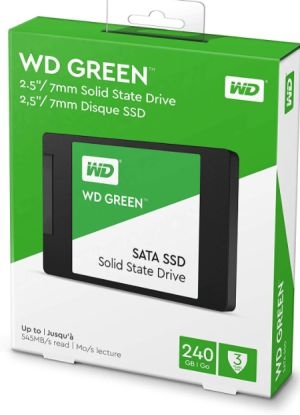 HARD DISK 2,5 SSD 240GB WESTERN DIGITAL SOLID STATE WDS240G2G0A GREEN
