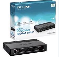 HUB SWITCH 16 PORTE TP-LINK TL-SF1016D