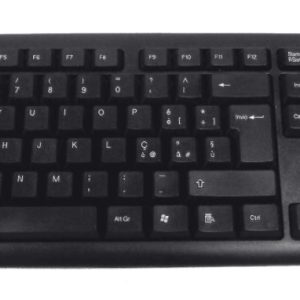 TASTIERA USB ALANTIK KEYBOARD KBALS2 NERA ITA