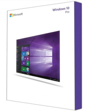 SOFTWARE MICROSOFT WIN 10 PROFESSIONAL 64-BIT FQC-08913 BOX OPEN