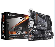 MAINBOARD AM4 GIGABYTE B450 AORUS M