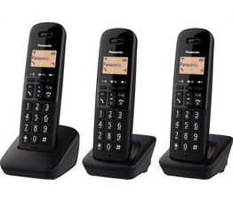 CORDLESS PANASONIC KX-TGB613JTB TRIO BLACK