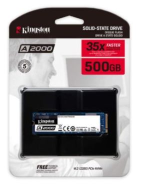 HARD DISK M.2 SSD 500GB KINGSTON SOLID STATE SA2000M8/500G