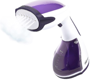 FERRO DA STIRO VERTICALE PER INDUMENTI TRISTAR CON SERBATOIO ACQUA ST-8916 BIANCO/VIOLA