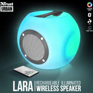 CASSE PORTATILI WIRELESS TRUST LARA RGB 22799