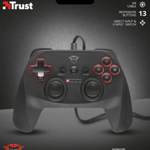 GAMEPAD USB TRUST YULA GXT540 20712