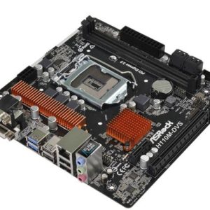 MAINBOARD SLGA1151 ASROCK H110M DVS R3.0 90-MXB4A0-A0UAYZ