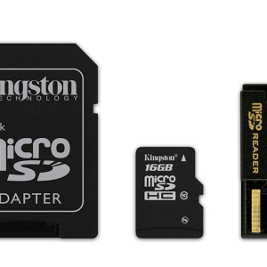 MEMORY CARD MICRO SD/TRANSFLASH 16GB KINGSTON CLASSE 10 MBLY10G2/16GB