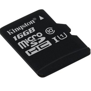 MEMORY CARD MICRO SD/TRANSFLASH 16GB KINGSTON CLASSE 10 SDCS/16GB