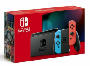 CONSOLE NINTENDO SWITCH (NEW REVISED MODEL) NINTENDO JOY-CON ROSSO/BLU NEON IT