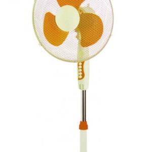 VENTILATORE A PIANTANA CON PALA 40 JCL BIANCO/ARANCIO