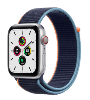 SMARTWATCH APPLE WATCH SE 40MM GPS+4G ALLUMINIO CON CINTURINO SPORT DEEP NAVY LOOP MYEG2TY/A