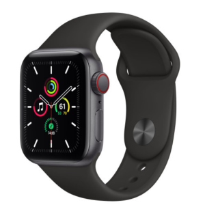 SMARTWATCH APPLE WATCH SE 44MM GPS+4G ALLUMINIO GRIGIO SIDERALE CON CINTURINO SPORT NERO MYF02TY/A