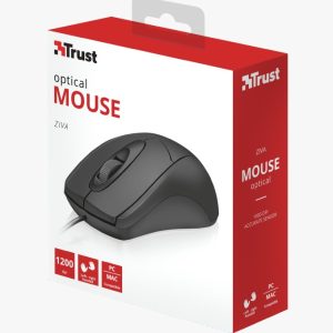 MOUSE OTTICO USB TRUST ZIVA 21947