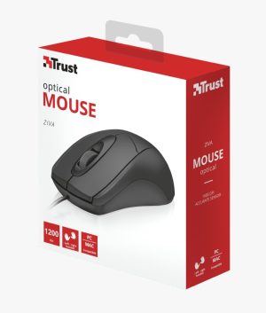 MOUSE OTTICO USB TRUST ZIVA 21947