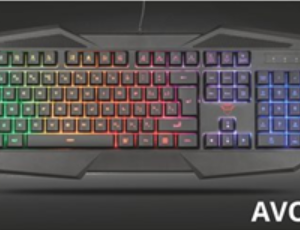 TASTIERA USB GAMING TRUST GXT830RW AVONN 22280