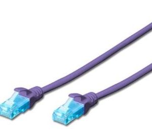 CAVO RETE UTP CAT 5E 0.25MT EWENT EW-5U-002P VIOLA