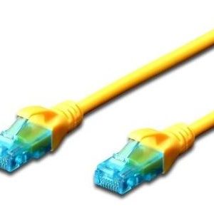 CAVO RETE UTP CAT 5E 0.25MT EWENT EW-5U-002Y GIALLO