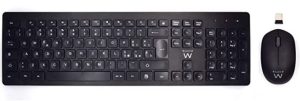 TASTIERA + MOUSE OTTICO WIRELESS EWENT EW3255