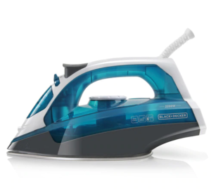FERRO DA STIRO CERAMICO A VAPORE BLACK&DECKER 2200W BLU BXIR2200E