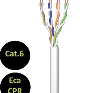CAVO RETE MATASSA U/UTP CAT.6 CCA 100MT RIGIDO EWENT EW-MAT-6U-R-100/S
