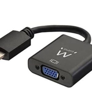 ADATTATORE DA HDMI A VGA CON AUDIO EWENT EW9864