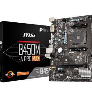 MAINBOARD AM4 MSI B450M-A PRO MAX 7C52-001R/002