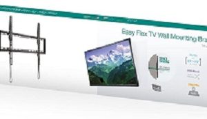 STAFFA MONTAGGIO PER TV A MURO CON SUPPORTO FISSO INCLINABILE 37"-70" EWENT EW1507