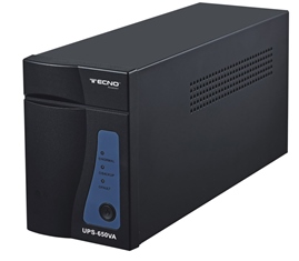 UPS 650VA CON 2 USCITE BIVALENTI FUNZIONE AC RESTART TECNO ACCESSORI TC-650VA