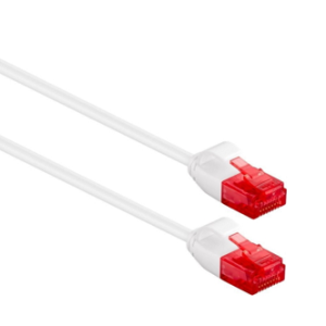 CAVO RETE SLIM U/UTP CAT.6 1MT EWENT IM1037 BIANCO
