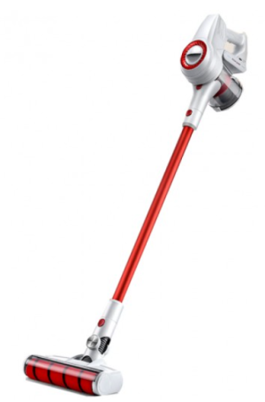 ASPIRAPOLVERE SENZA FILO XIAOMI VACUUM CLEANER JIMMY JV51 CON BATTERIA ESTRAIBILE WHITE/RED