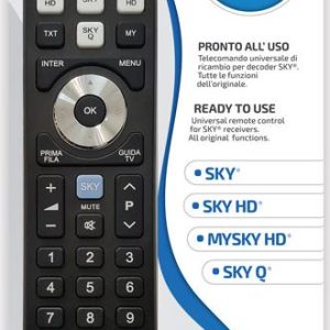 TELECOMANDO UNIVERSALE PER SKY SUPERIOR SUPTRB027
