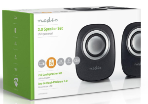 CASSE 2.0 NEDIS PER PC CSPR10020BK NERO