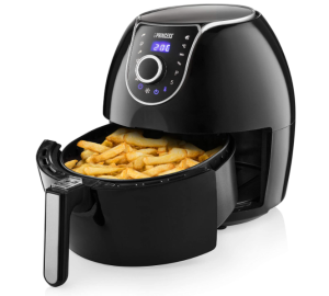 FRIGGITRICE AD ARIA CALDA 5.2 LT PRINCESS XXL 1700W 182055 NERO