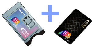 MODULO FASTCAM 4K UHD TIVUSAT + SMARTCARD TIV?SAT NERA HUMAX HUCA4KTS