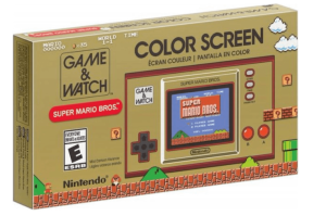 CONSOLE NINTENDO GAME & WATCH SUPER MARIO BROS LIMITED EDITION BEIGE/ROSSO