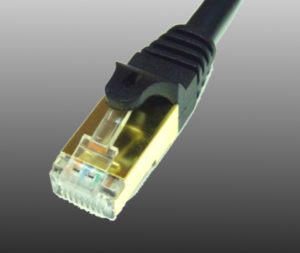 CAVO RETE UTP CAT. 7A 02MT ETHERNET ALANTIK NERO C7S602