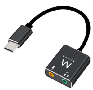 Adattatore Audio Type-C A 2 Jack 3,5mm Ewent EC1645