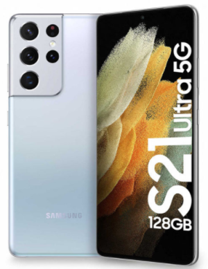 CELLULARE SAMSUNG G998 GALAXY S21 ULTRA 5G 128GB SILVER TIM