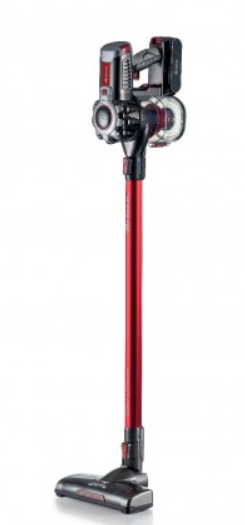 ASPIRAPOLVERE CICLONICO SENZA FILO ARIETE SENZA SACCHETTO 2757 ROSSO/NERO