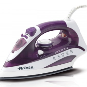 FERRO DA STIRO CERAMICO A VAPORE ARIETE 2000W 6235 BIANCO/VIOLA