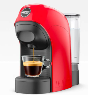 Macchina Da Caffe' A Modo Mio Lavazza Tiny Lm800 Rosso