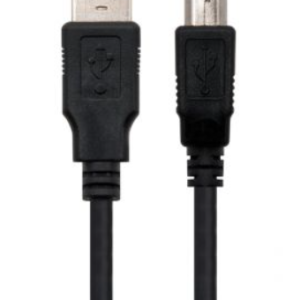 CAVO USB A/B 1,8MT EWENT EW-100103-020-N-P NERO