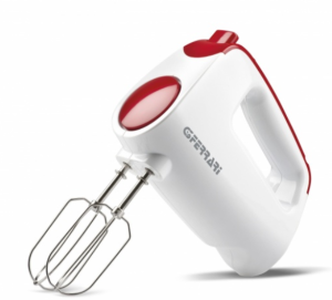 MIXER CON FRUSTE G3 FERRARI 250W ANIMADOLCE G20079 BIANCO/ROSSO