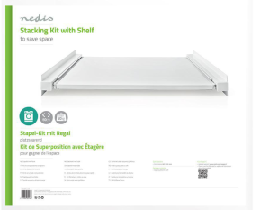 KIT NEDIS PER ACCATASTAMENTO LAVATRICE/ASCIUGATRICE WASK120WT