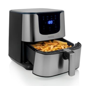 Friggitrice Ad Aria Calda 5.5 Lt Princess Xxl Deluxe 1700w 182060 Acciaio Nero/Silver