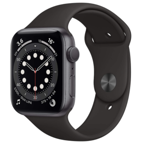 SMARTWATCH APPLE WATCH SERIES 6 40MM GPS ALLUMINIO SPACE GRAY CON CINTURINO SPORT NERO MG133WB/A
