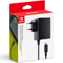 CARICABATTERIA PER NINTENDO SWITCH FAST CHARGE CAVO TYPE-C BLACK