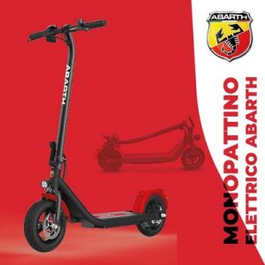 SCOOTER ELETTRICO ABARTH AB-FS12-KR BLACK-RED