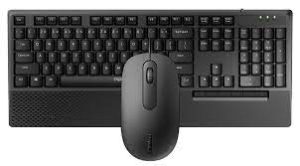 TASTIERA + MOUSE USB RAPOO NX2000 BLACK